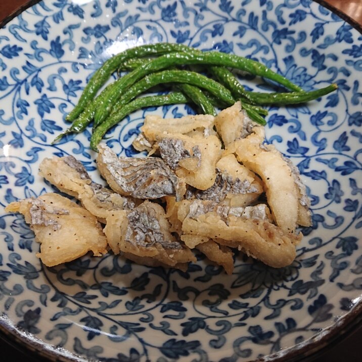 【釣り魚料理】タチウオの唐揚げ